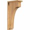 Ekena Millwork Huntington Smooth Corbel w/Backplate, Western Red Cedar, 5 1/2"W x 12"D x 24"H COR06X12X24HUN01SWR - alternate 1
